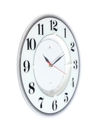 УЦЕНКА Часы настенные, интерьерные «Рубин», бесшумные, d=34 см, белые - Фото 2