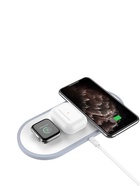 УЦЕНКА Беспроводное зарядное устройство Hoco CW24, 2 А, кабель Type-C, 1 м, белое - Фото 2