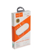 УЦЕНКА Беспроводное зарядное устройство Hoco CW24, 2 А, кабель Type-C, 1 м, белое - Фото 3