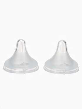 Соска на  бутылочку, антиколиковая , 6(Х)+, Mum Effect ШГ, 2шт