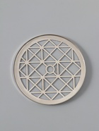 Крышка металлическая для вазы «Классик», d=12 см, серебро 10933726