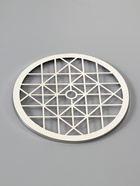 Крышка металлическая для вазы "Классик" d-15 см, серебро - Фото 2