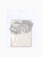 Серьги «Сияние вечера. Сердце», белые в серебре - Фото 6