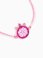 Браслет детский набор 3 шт. "Выбражулька" пончик, единорог, силиконовый, разноцветный (комплект 2 шт) - фото 68183548