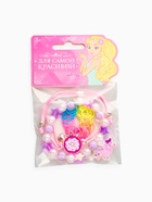 Браслет детский набор 3 шт. "Выбражулька" пончик, единорог, силиконовый, разноцветный (комплект 2 шт) - фото 68183551