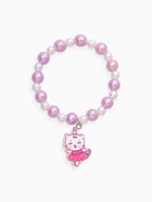 Браслет детский набор 3 шт. "Выбражулька" котик, единорог, силиконовый, разноцветный (комплект 2 шт) - фото 68183554