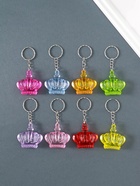 Брелок для ключей на кольце «Корона», пластик, 4×4.4×1.5 см, МИКС  (артикул 10959739)  большой выбор товаров оптом и в розницу по низким ценам с доставкой