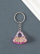 Брелок для ключей на кольце «Сумочка», блёстки, пластик, 2.7×3×1.3 см, МИКС - Фото 2