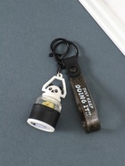 Брелок - фонарик для ключей на кольце с карабином, ремешком «Панда-лампа», 3.2×3.2×21 см  (артикул 10960547)  большой выбор товаров оптом и в розницу по низким ценам с доставкой