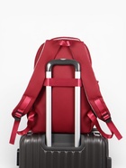 Рюкзак школьный «Котик», 3 кармана, 2 отделения, 29×14×44 см, бордовый - Фото 13