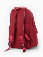 Рюкзак школьный «Котик», 3 кармана, 2 отделения, 29×14×44 см, бордовый - Фото 4