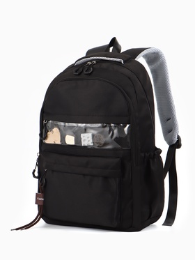 Рюкзак 31*13,5*45 см 2 отд. 4н/карм.капибара черн. 10961048