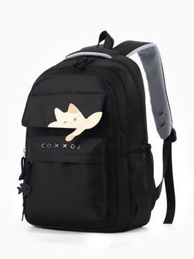 Рюкзак 31*13,5*45 см 2 отд. 5н/карм.кошка черн. 10961054