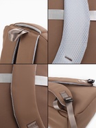 Рюкзак школьный, «Уставший кот», 5 карманов, 2 отделения, 31×13.5×45 см, коричневый - Фото 15