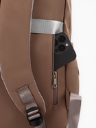 Рюкзак школьный, «Уставший кот», 5 карманов, 2 отделения, 31×13.5×45 см, коричневый - Фото 5