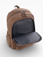 Рюкзак школьный, «Уставший кот», 5 карманов, 2 отделения, 31×13.5×45 см, коричневый - Фото 9