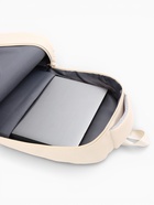 Рюкзак школьный, «Уставший кот», 5 карманов, 2 отделения, 31×13.5×45 см, сливочный - Фото 11