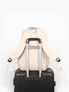 Рюкзак школьный, «Уставший кот», 5 карманов, 2 отделения, 31×13.5×45 см, сливочный - фото 121355010