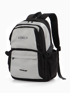 Рюкзак 29*12,5*44 см, 2 отд 6 н/к, Комби, серый/черн 10961245