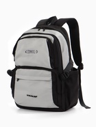 Рюкзак городской, 2 отделения, 6 карманов, 29×12.5×44 см, серый, чёрный 10961245