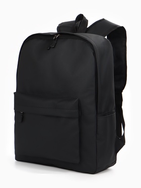 Рюкзак 31*11*40 см, 1 отд 3н/карм, Водонепронец. Однотон, черный