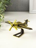 Фигурка металл «Самолёт», 12.2×14×6.5 см - Фото 1