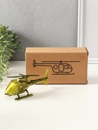 Сувенир металл "Вертолёт" 15,3х9,5х5,8 см - фото 809462516