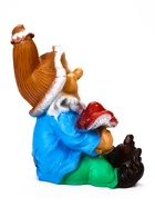 УЦЕНКА Садовая фигура «Гном сидячий» 26×30×37 см 10987064