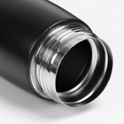 УЦЕНКА Термос с рисунком «Сила духа», 500 мл, чёрный 10987099