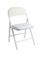 УЦЕНКА Стул складной С-2589 белый - Фото 2