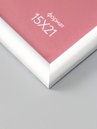 Фоторамка для фото 15×21 см Oframe, пластик, белый, (пластиковый экран) - фото 68977662