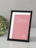 Фоторамка для фото 15×21 см Oframe, пластик, чёрный, (пластиковый экран) - Фото 2