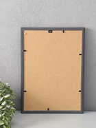 Фоторамка для фото 21×29.7 см (А4) Oframe, пластик, чёрный, (пластиковый экран) - Фото 3