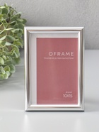 Фоторамка для фото 10×15 см Oframe, пластик, серебро, (пластиковый экран) - Фото 1