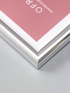 Фоторамка для фото 10×15 см Oframe, пластик, серебро, (пластиковый экран) - Фото 3