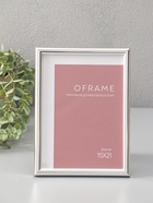 Фоторамка для фото 15×21 см Oframe, пластик, серебро, (пластиковый экран) - Фото 1
