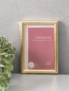 Фоторамка для фото 10×15 см Oframe, пластик, золото, (пластиковый экран) - Фото 5