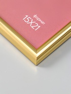 Фоторамка для фото 15×21 см Oframe, пластик, золото, (пластиковый экран) - фото 68977716