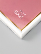 Фоторамка для фото 15×21 см Oframe, пластик, белый с золотом, (пластиковый экран) - Фото 3