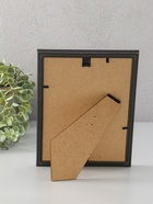 Фоторамка для фото 15×21 см Oframe, пластик, чёрный с серебром, (пластиковый экран) - Фото 4