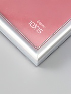 Фоторамка для фото 10×15 см Oframe, пластик, серебряный, (пластиковый экран) - фото 68977765