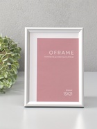 Фоторамка для фото 15×21 см Oframe, пластик, серебряный, (пластиковый экран) - фото 68977768