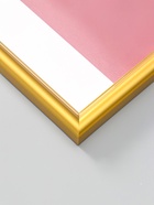 Фоторамка для фото 30×40 см Oframe, пластик, золотой, (пластиковый экран) - фото 68977796