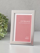 Фоторамка для фото 10×15 см Oframe, пластик, серебро, (пластиковый экран) - фото 68977854