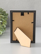 Фоторамка для фото 10×15 см Oframe, пластик, серебро, (пластиковый экран) - Фото 4