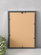 Фоторамка для фото 21×29.7 см (А4) Oframe, пластик, серебро, (пластиковый экран) - Фото 3