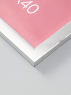 Фоторамка для фото 30×40 см Oframe, пластик, серебро, (пластиковый экран) - фото 68977868