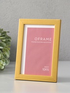 Фоторамка для фото 10×15 см Oframe, пластик, золото, (пластиковый экран) - Фото 2