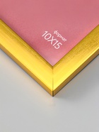 Фоторамка для фото 10×15 см Oframe, пластик, золото, (пластиковый экран) - Фото 3