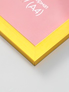 Фоторамка для фото 21×29.7 см (А4) Oframe, пластик, золото, (пластиковый экран) - Фото 2